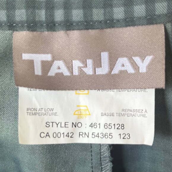 Nygard TanJay Checked Weekender Pants Womens 18 Green New - Picture 8 of 13